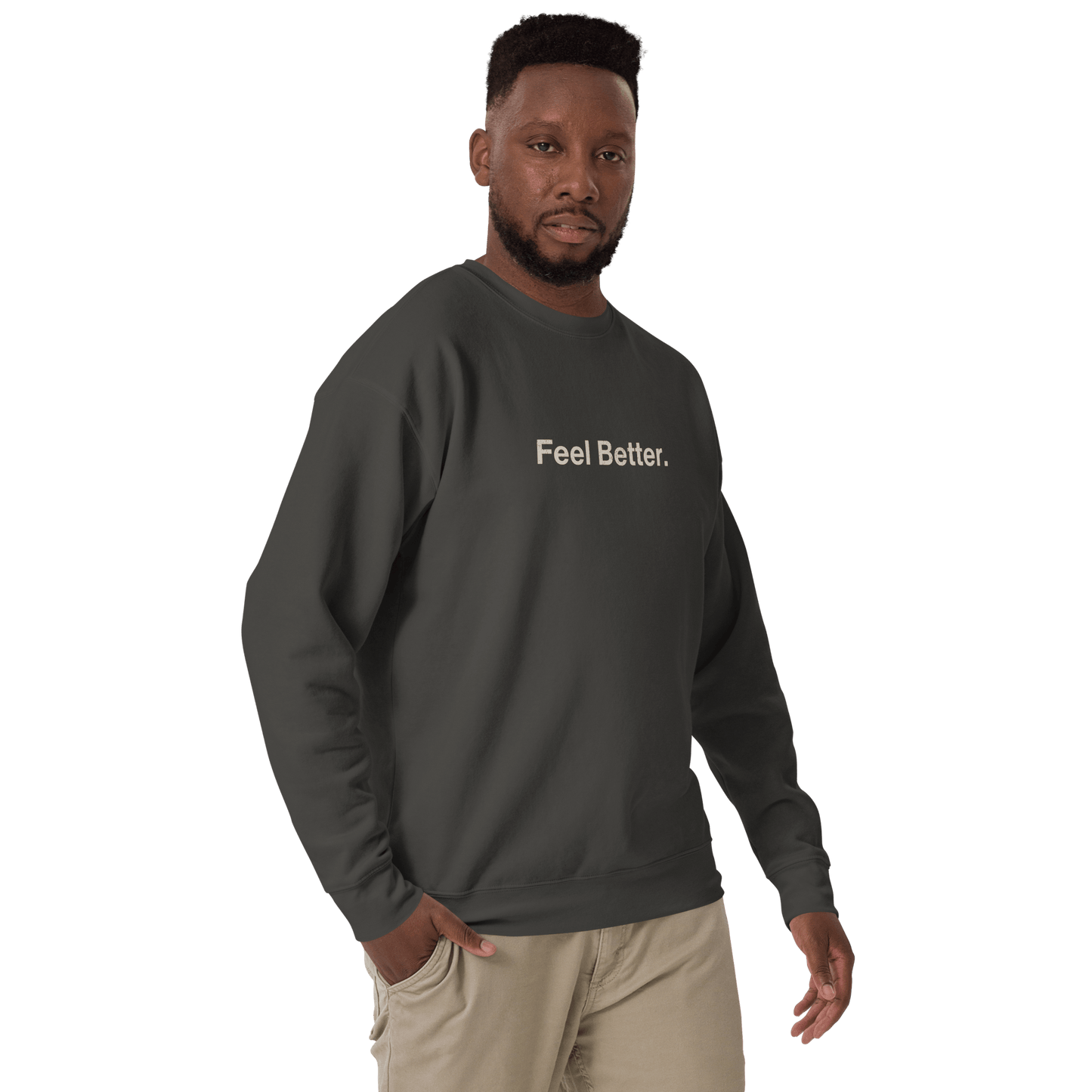 Feel Better Premium Dog Lover Sweatshirt – Cozy Pet - Themed Comfort & Style - THiNK LiKE A DOG®