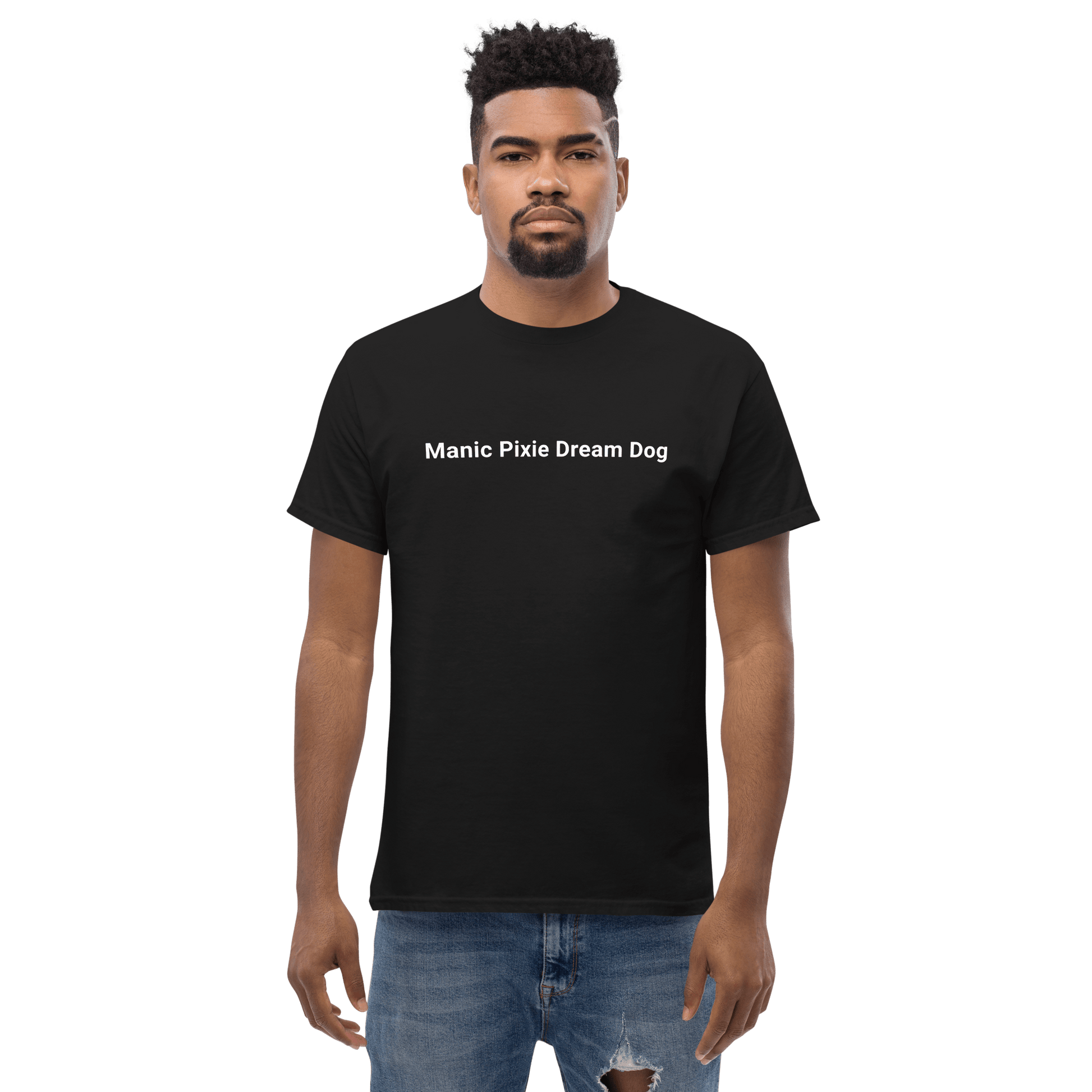 Manic Pixie Dream Dog T-Shirt – Simple Minimalist Dog Lover Design - THiNK LiKE A DOG®