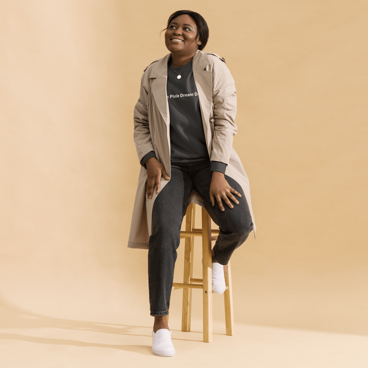 Minimalist Manic Pixie Dream Dog Sweatshirt – Simple & Stylish for Dog Lovers - THiNK LiKE A DOG®
