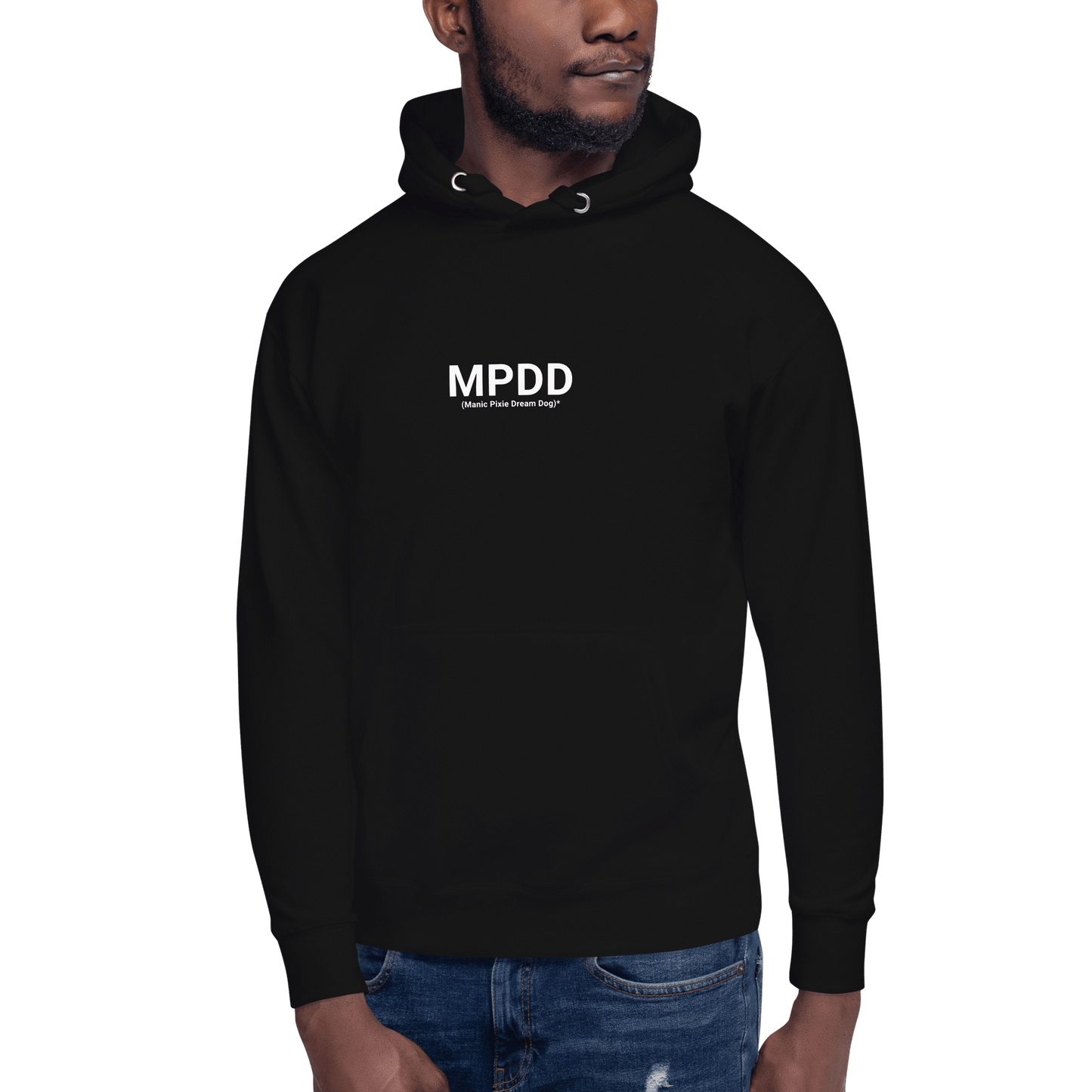 MPDD Hoodie (Manic Pixie Dream Dog) – Minimalist Dog - Themed Apparel - THiNK LiKE A DOG®