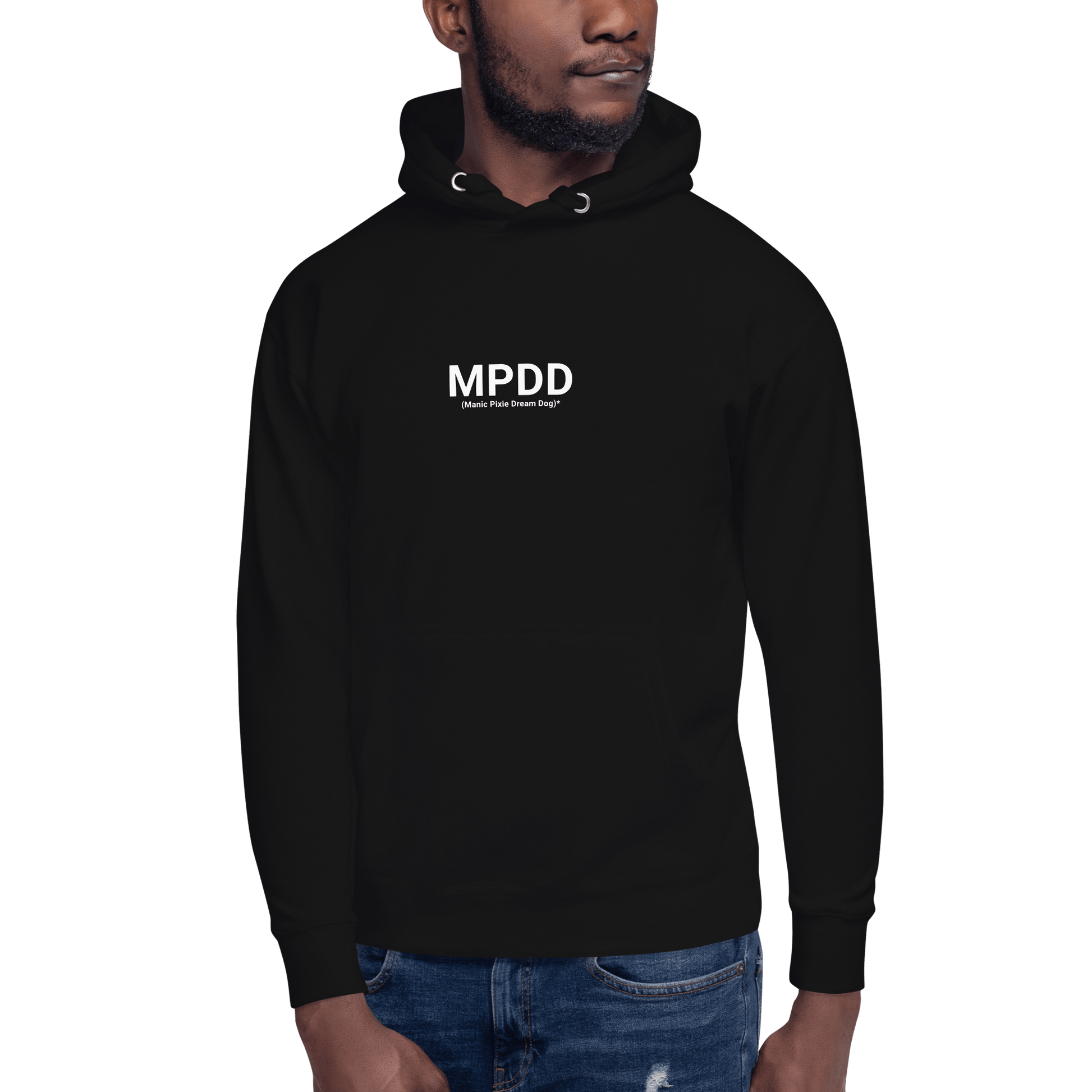 MPDD Hoodie (Manic Pixie Dream Dog) – Minimalist Dog - Themed Apparel - THiNK LiKE A DOG®