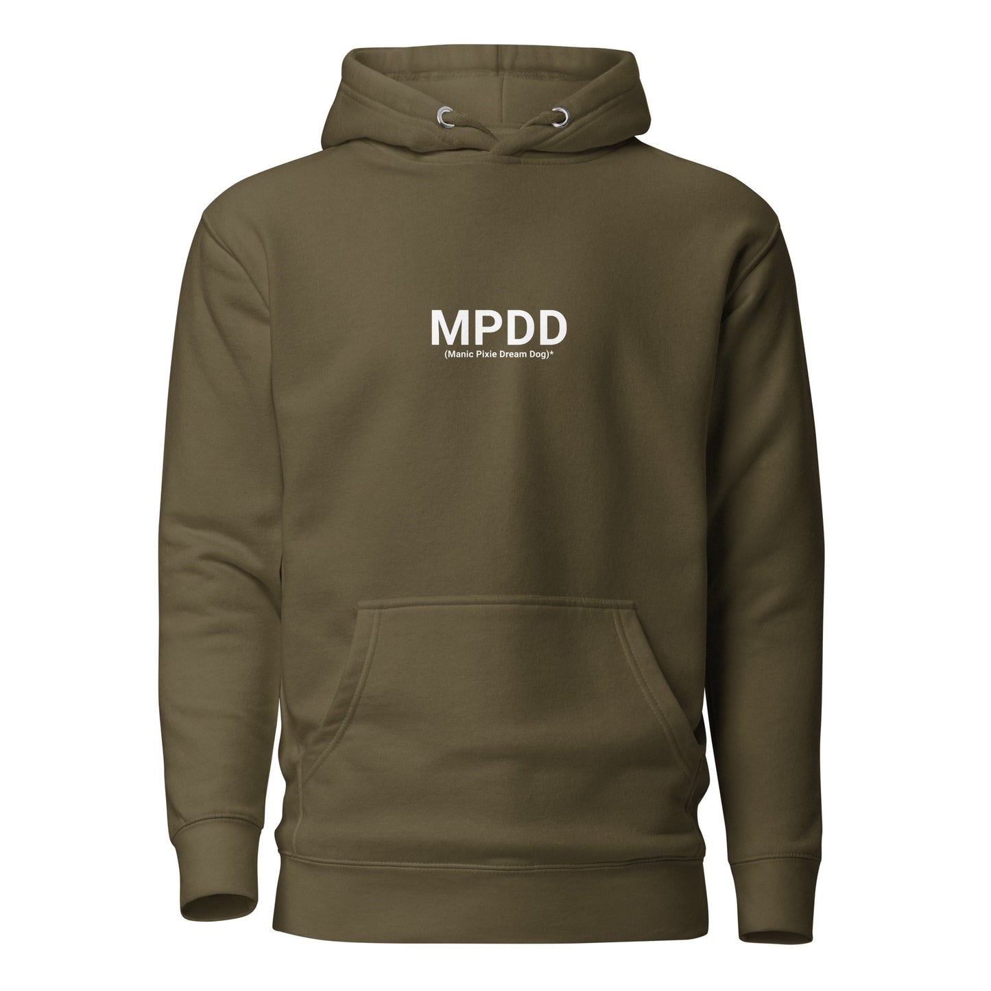 MPDD Hoodie (Manic Pixie Dream Dog) – Minimalist Dog - Themed Apparel - THiNK LiKE A DOG®