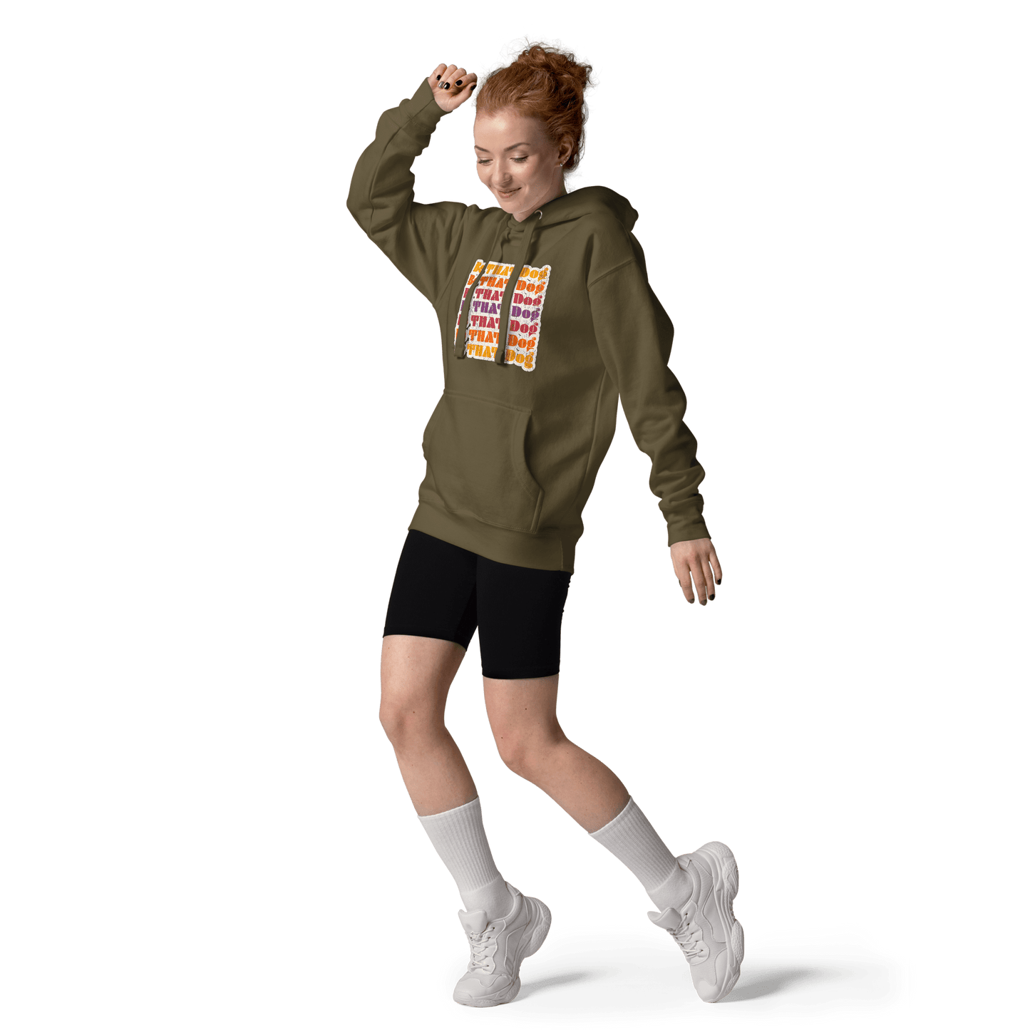 Retro Be THAT Dog Hoodie – ‘70s Style Unisex Dog Lover Hoodie - THiNK LiKE A DOG®