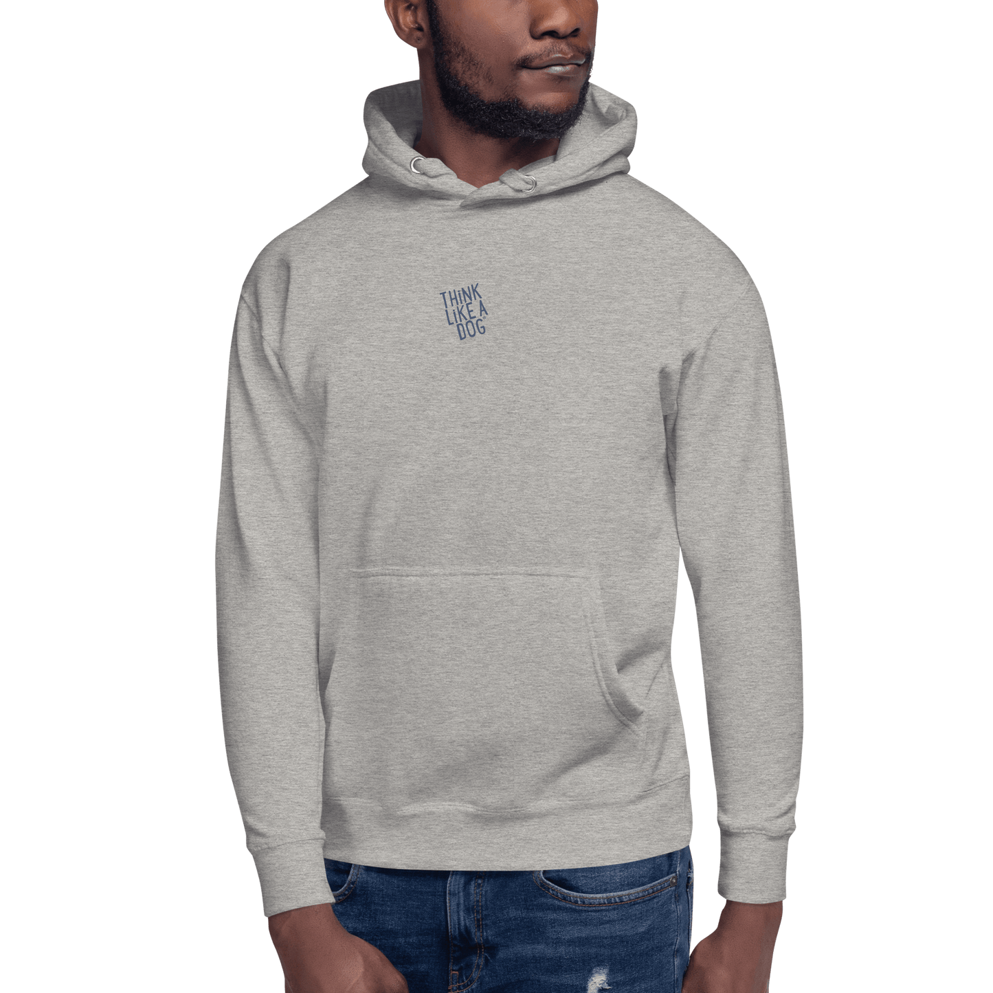 THiNK LiKE A DOG Hoodie – Classic Comfort & Minimalist Dog Lover Style - THiNK LiKE A DOG®