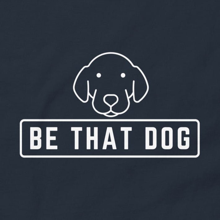 Be THAT Dog Minimalist Pup Face Tee – Classic & Confident Dog Lover Shirt - THiNK LiKE A DOG®