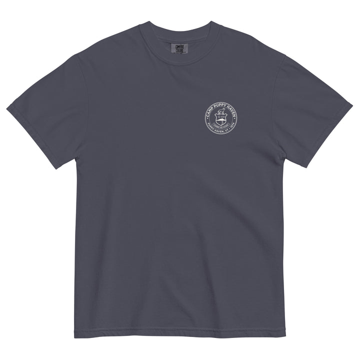 Camp Puppy Haven Badge Tee | THiNK LiKE A DOG®