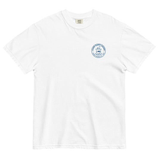 Camp Puppy Haven Badge Tee | THiNK LiKE A DOG® - THiNK LiKE A DOG®