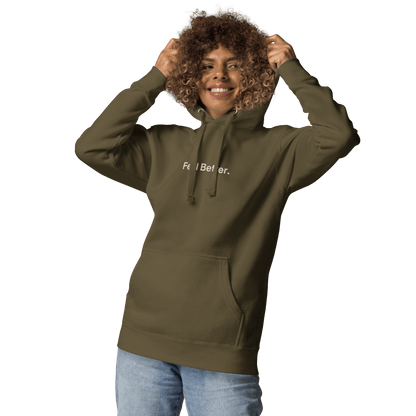 Feel Better Dog Lover Hoodie – Cozy Comfort for Pet Owners & Dog Moms - THiNK LiKE A DOG®