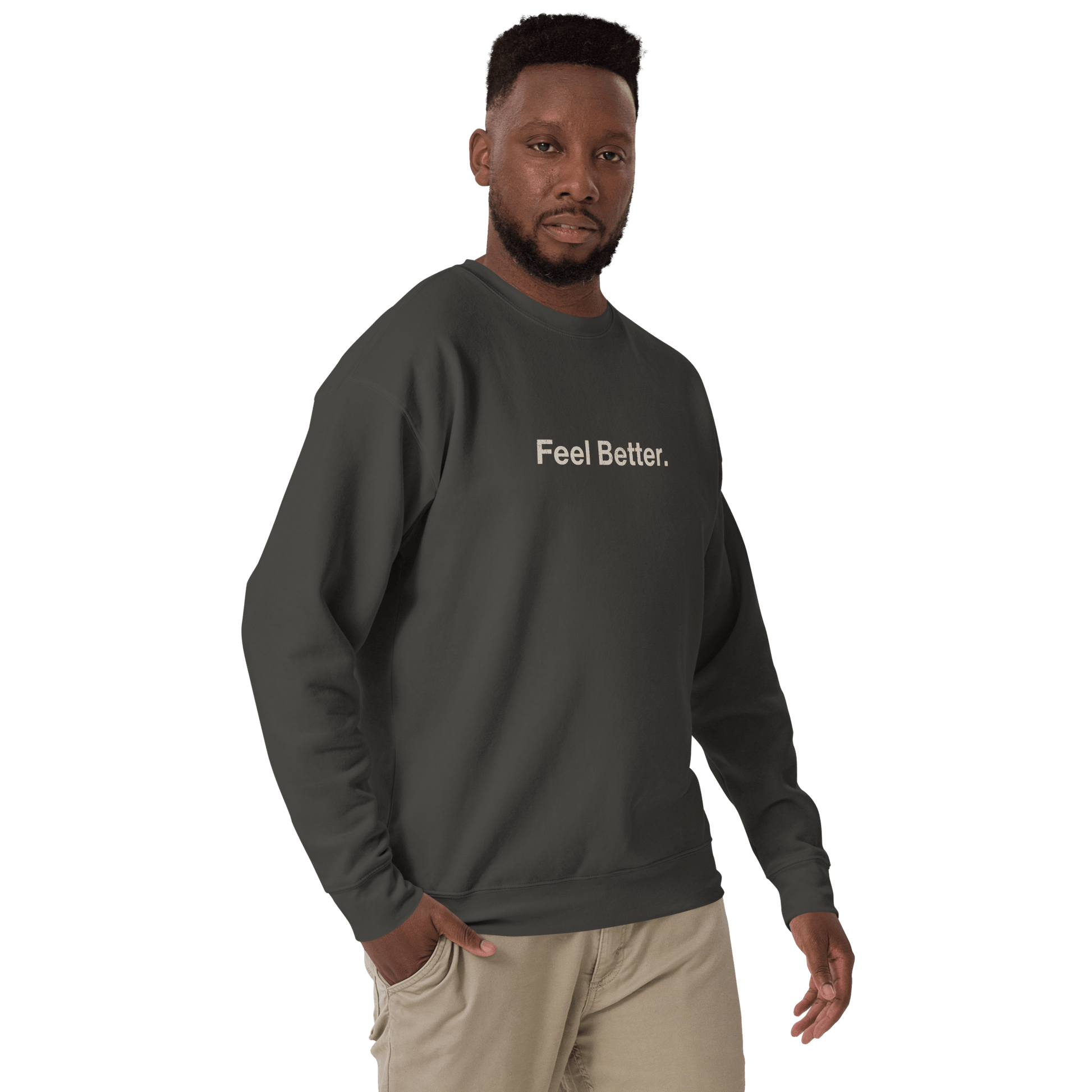 Feel Better Premium Dog Lover Sweatshirt – Cozy Pet - Themed Comfort & Style - THiNK LiKE A DOG®