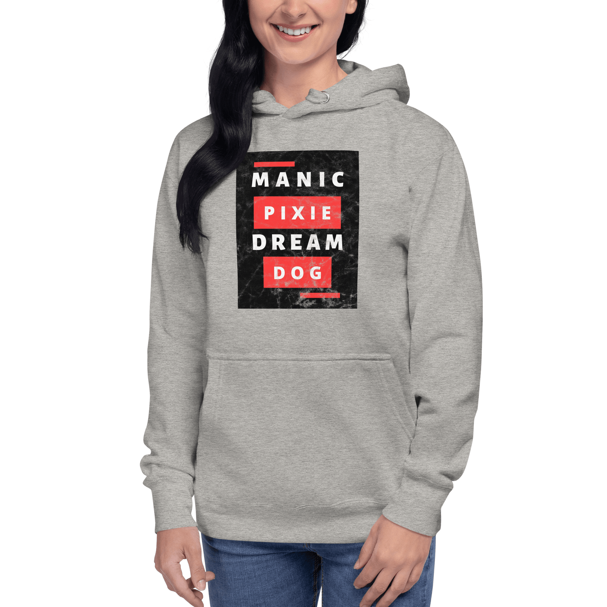 Manic Pixie Dream Dog Hoodie – Unique Dog - Themed Apparel for Dog Lovers - THiNK LiKE A DOG®