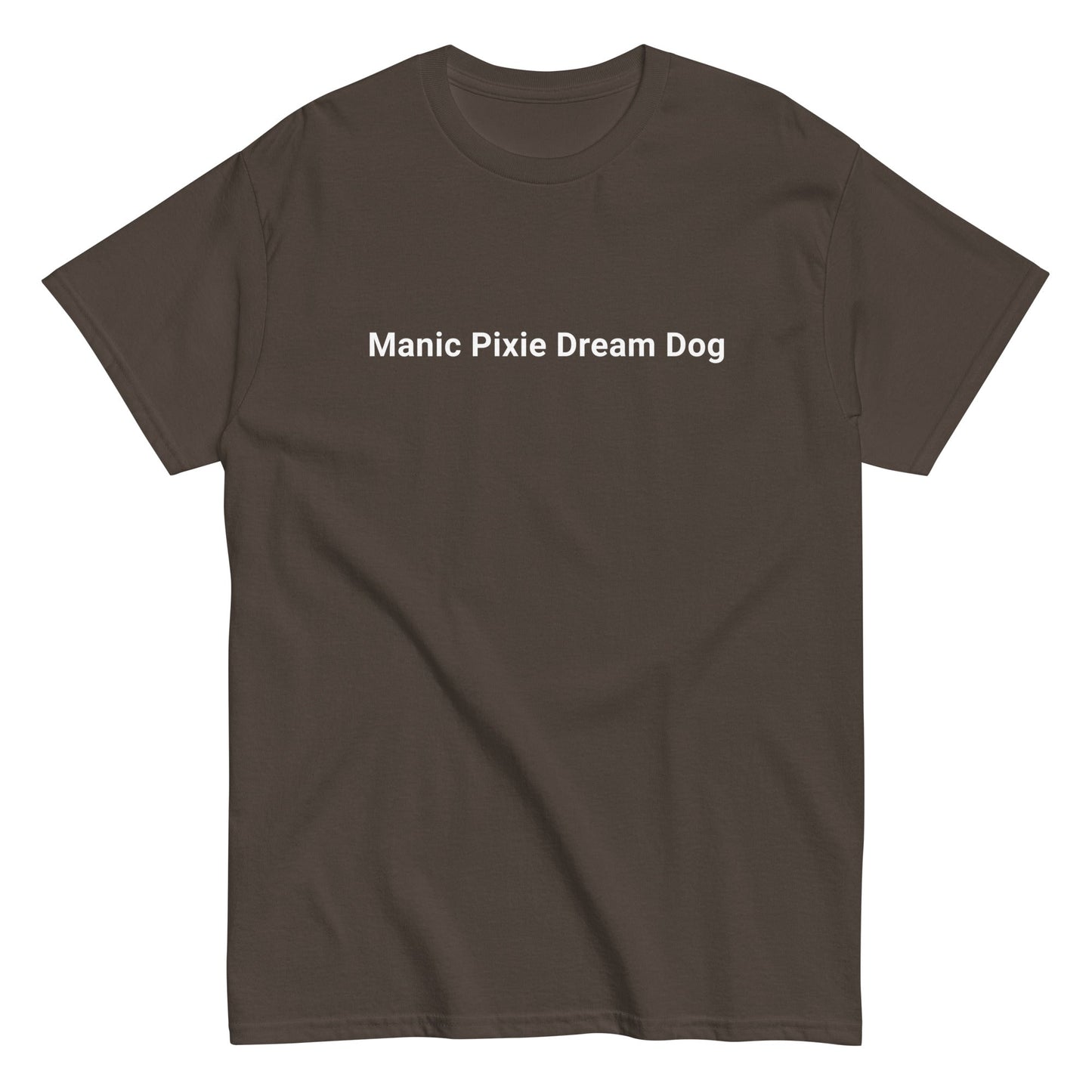 Manic Pixie Dream Dog T-Shirt - Simple Minimalist Dog Lover Design - THiNK LiKE A DOG®