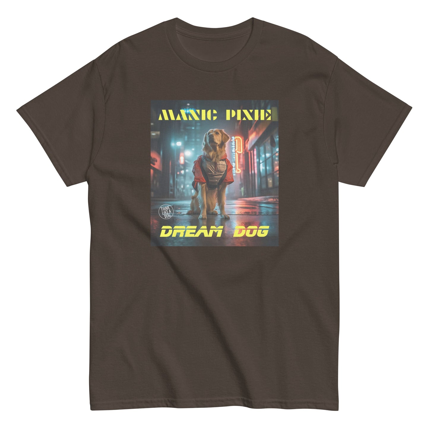 Manic Pixie Dream Dog T-Shirt - Unique Dog - Themed Apparel for Dog Lovers - THiNK LiKE A DOG®