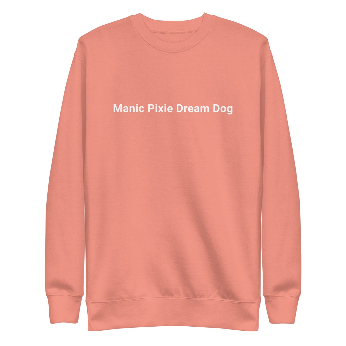 Minimalist Manic Pixie Dream Dog Navy Sweatshirt - Simple & Stylish for Dog Lovers - THiNK LiKE A DOG®