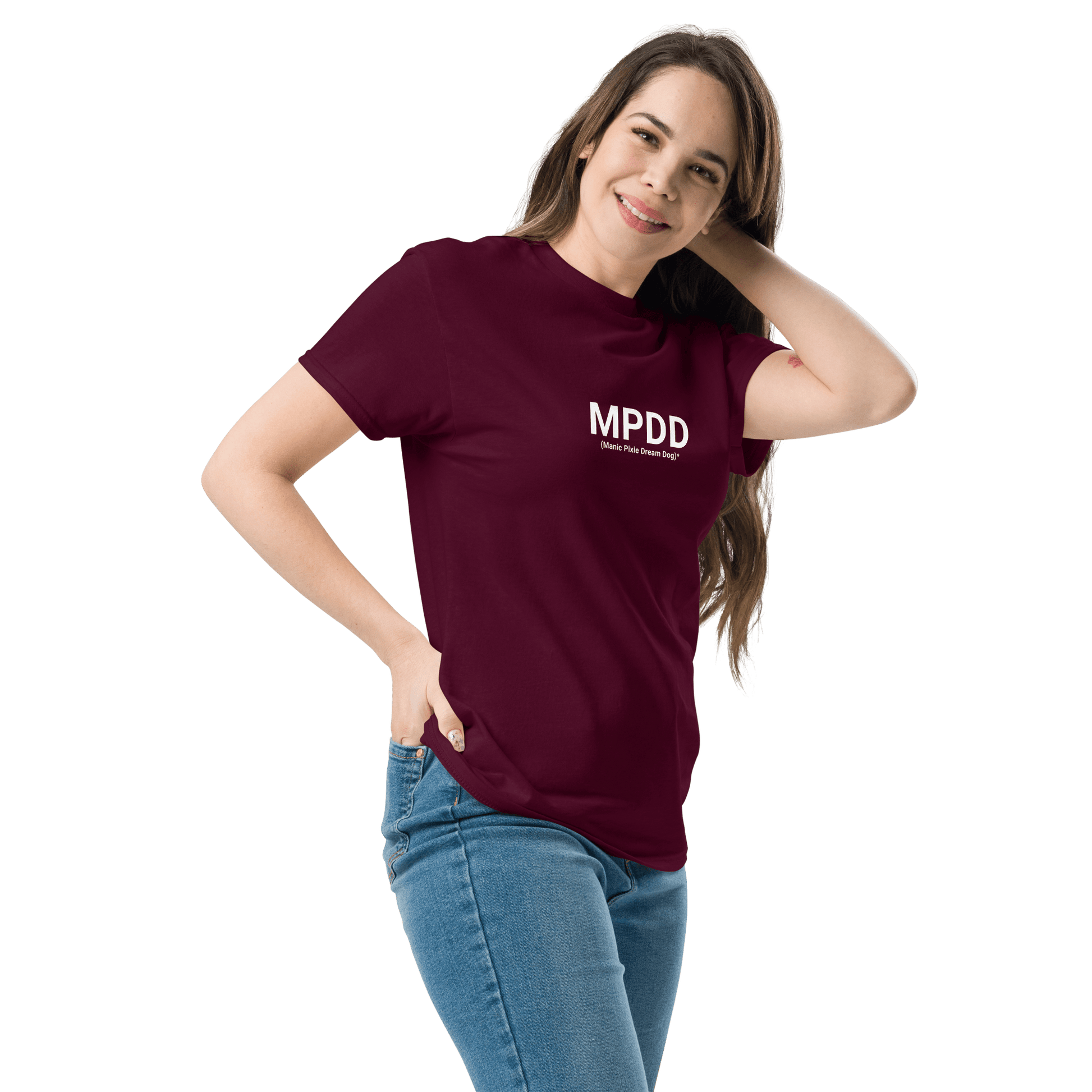 MPDD (Manic Pixie Dream Dog) T-Shirt – Minimalist Dog Lover Apparel - THiNK LiKE A DOG®