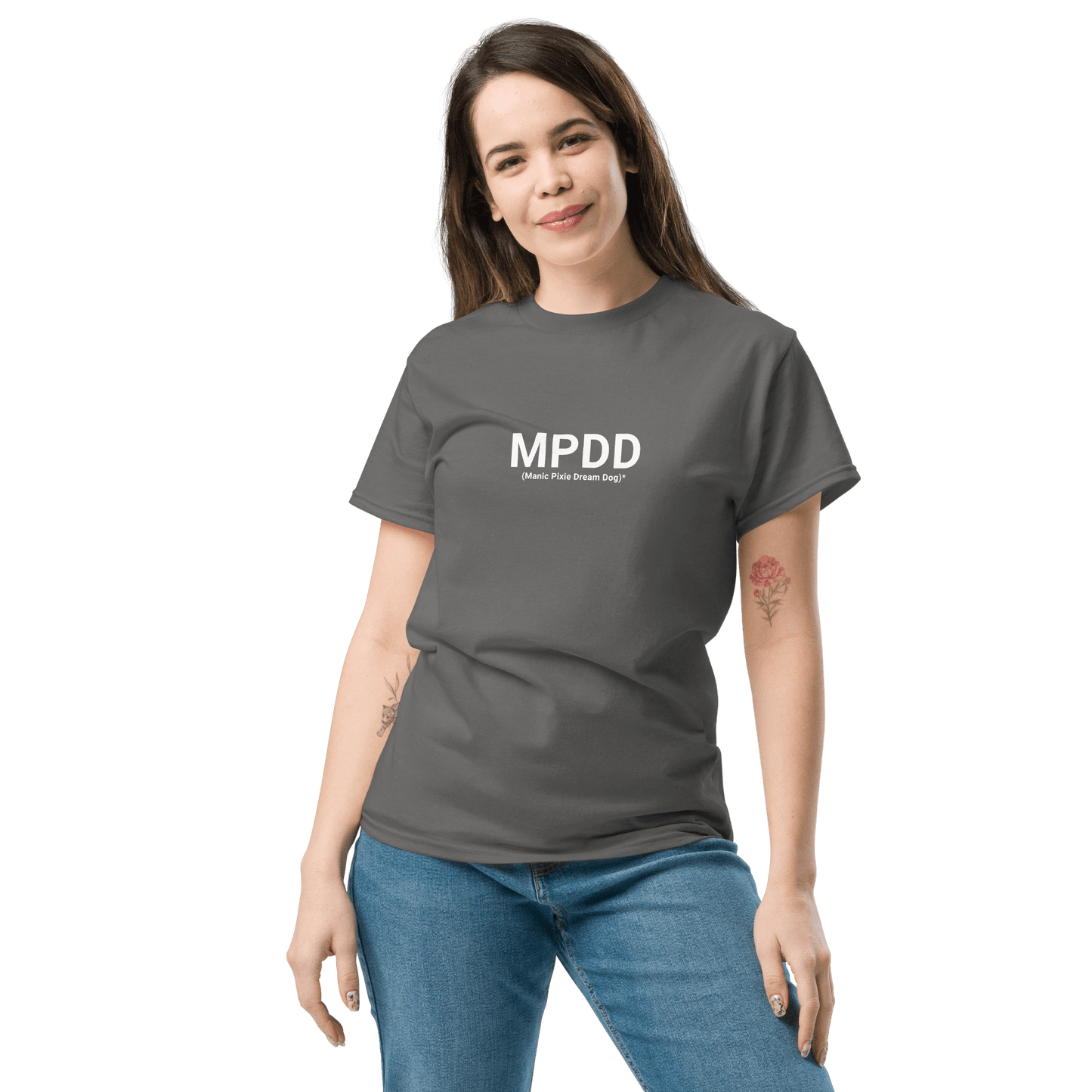 MPDD (Manic Pixie Dream Dog) T-Shirt – Minimalist Dog Lover Apparel - THiNK LiKE A DOG®