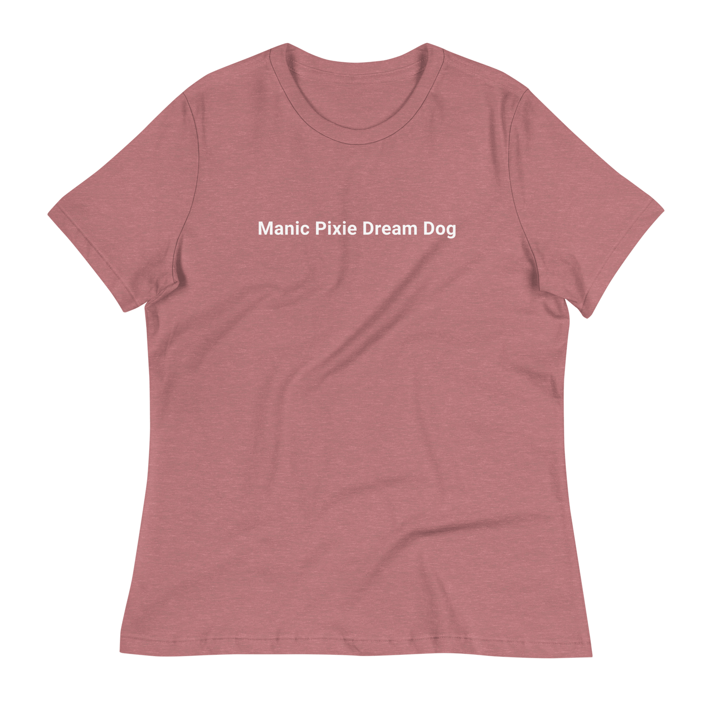 MPDD Women's Relaxed T-Shirt – Simple & Stylish Minimalist Dog Apparel - THiNK LiKE A DOG®