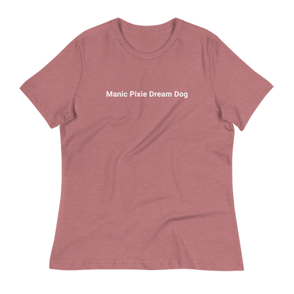 MPDD Women's Relaxed T-Shirt – Simple & Stylish Minimalist Dog Apparel - THiNK LiKE A DOG®