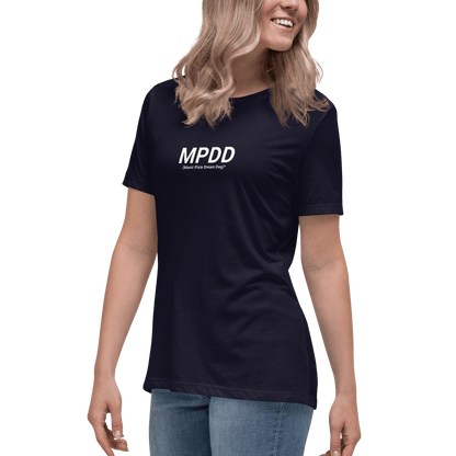 MPDD Women’s T-Shirt | Manic Pixie Dream Dog Definition Tee - THiNK LiKE A DOG®