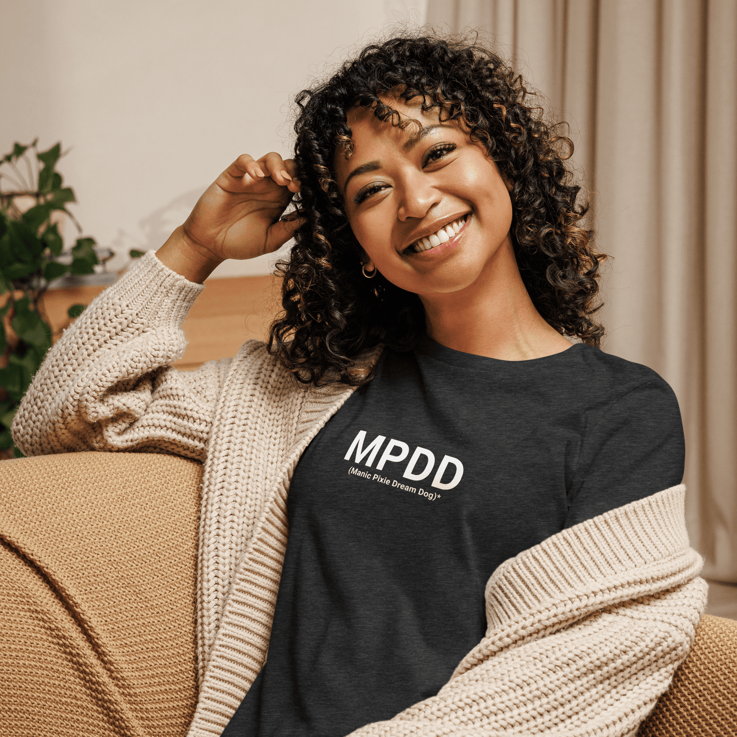 MPDD Women’s T-Shirt | Manic Pixie Dream Dog Definition Tee - THiNK LiKE A DOG®