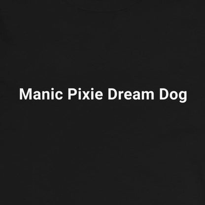 Simple Dog - Themed Long Sleeve Tee – Manic Pixie Dream Dog Minimalist Shirt - THiNK LiKE A DOG®