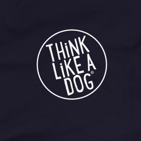 THiNK LiKE A DOG Long Sleeve Tee | Minimalist Dog Lover Shirt - THiNK LiKE A DOG®