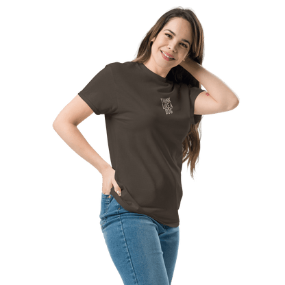 THiNK LiKE A DOG T-Shirt – Minimalist & Inspirational Pet Lover Tee - THiNK LiKE A DOG®